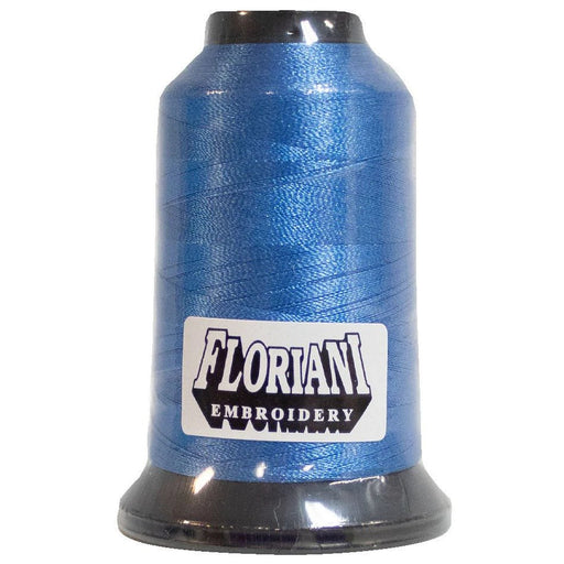 Floriani Polyester Embroidery Thread 1000m/1100yds - Starlight Blue - PF0364