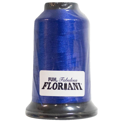 Floriani Polyester Embroidery Thread 1000m/1100yds - Royal Blue - PF0368