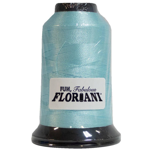 Floriani Polyester Embroidery Thread 1000m/1100yds - Blue Frost - PF0369