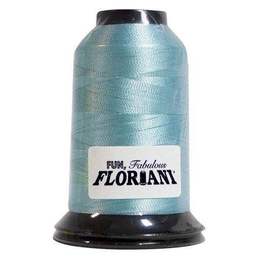 Floriani Polyester Embroidery Thread 1000m/1100yds - Venice Blue - PF0383
