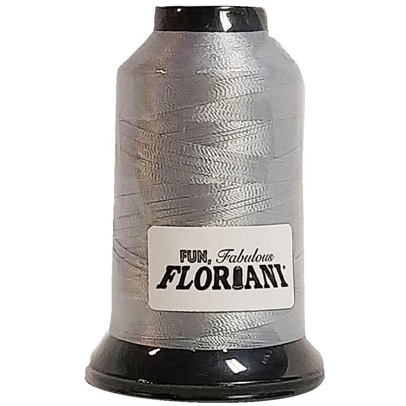 Floriani Polyester Embroidery Thread 1000m/1100yds - Chrome - PF0461