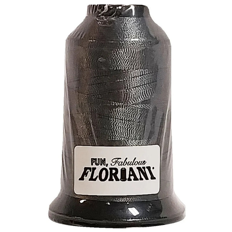 Floriani Polyester Embroidery Thread 1000m/1100yds - Slate Gray - PF0486