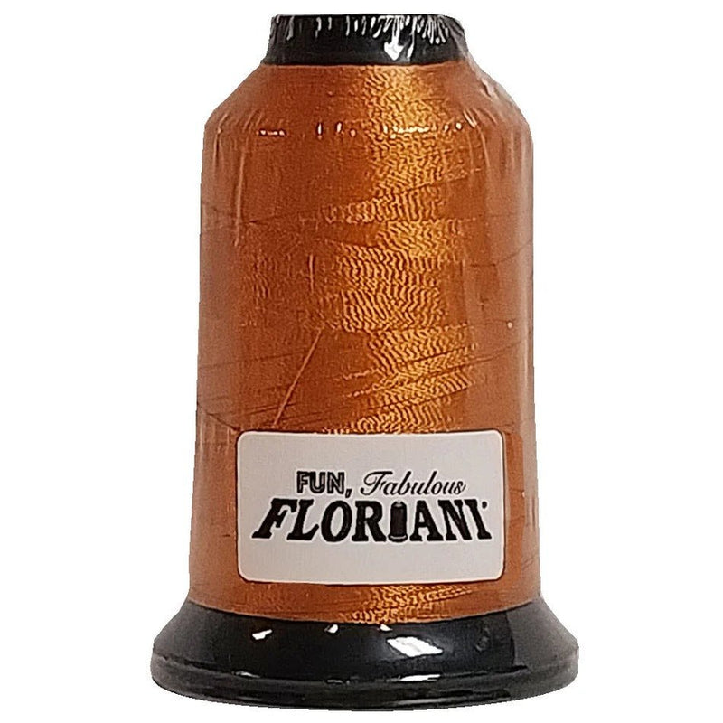 Floriani Polyester Embroidery Thread 1000m/1100yds - Autumn Gold - PF0516