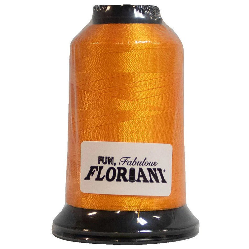 Floriani Polyester Embroidery Thread 1000m/1100yds - Athletic Gold - PF0525