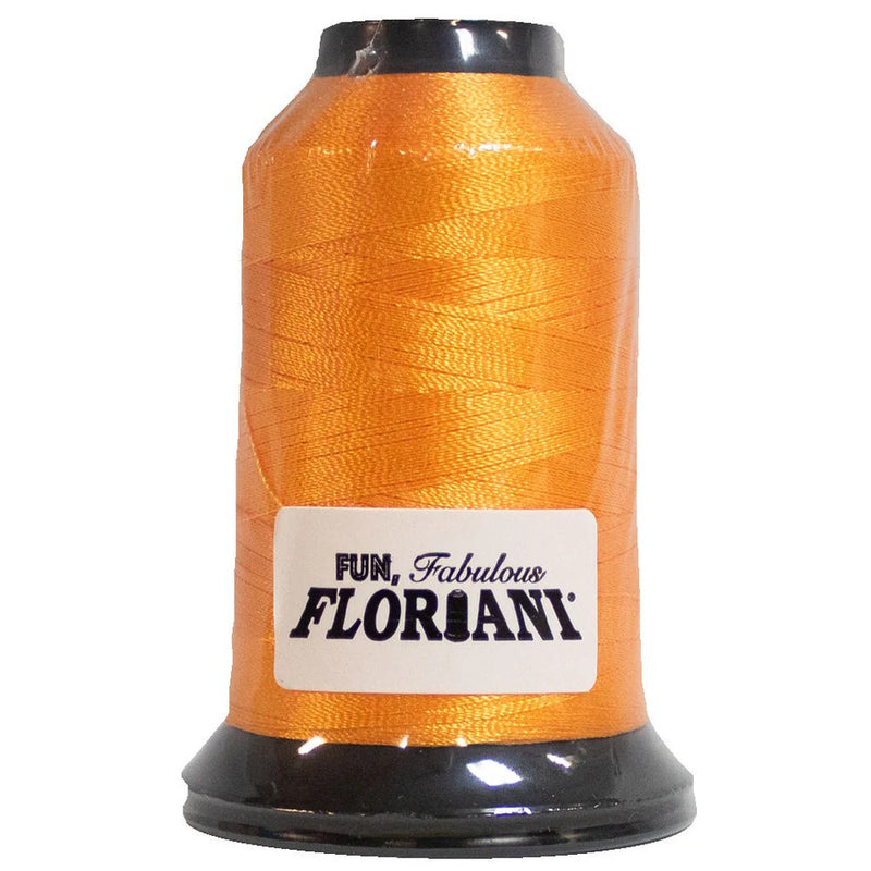Floriani Apricot embroidery thread PF0533 1000m spool