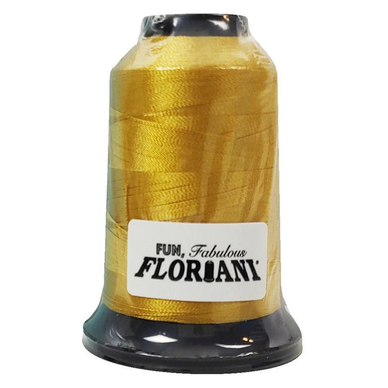 Floriani Polyester Embroidery Thread 1000m/1100yds - Old Ivory - PF0561