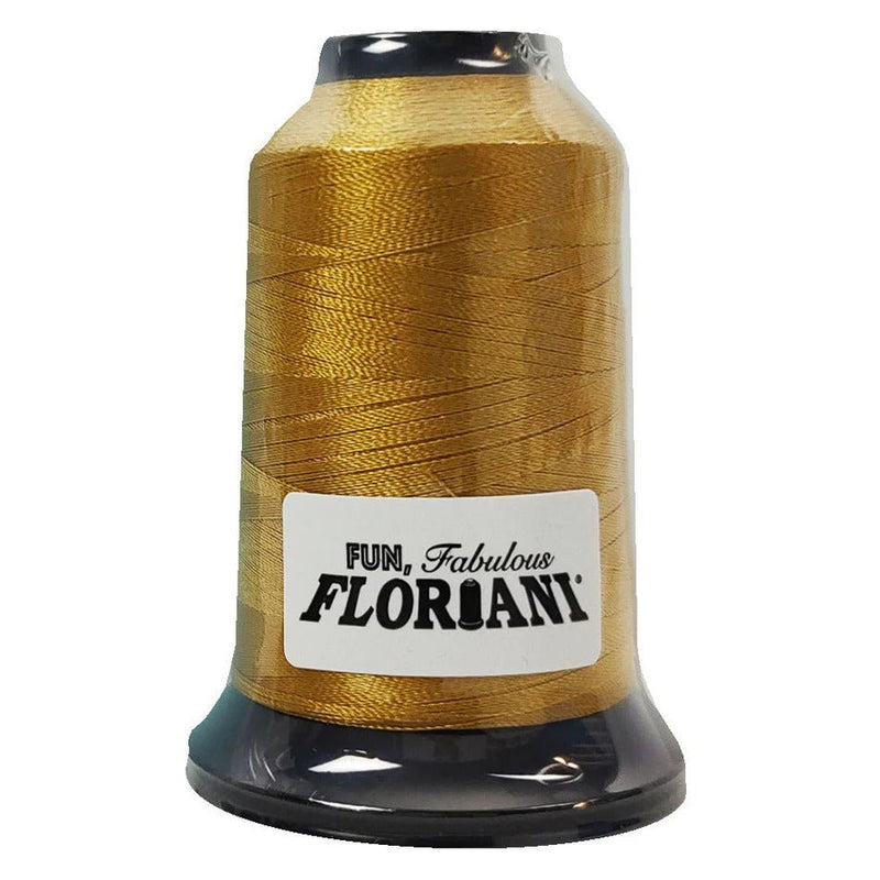 Floriani Polyester Embroidery Thread 1000m/1100yds - Walnut Taffy - PF0562