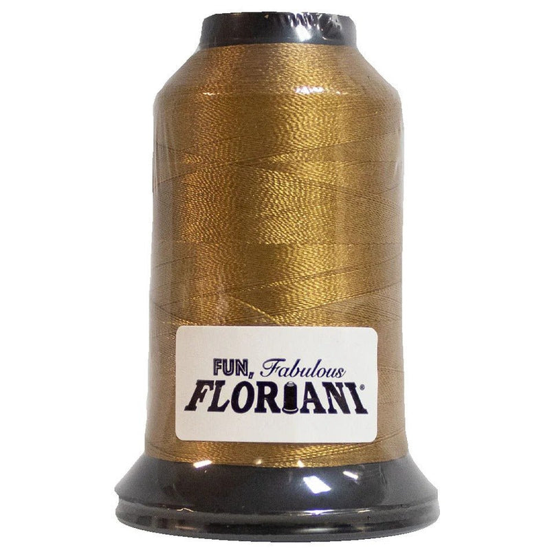 Floriani Polyester Embroidery Thread 1000m/1100yds - Bran - PF0564