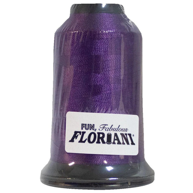 Floriani Polyester Embroidery Thread 1000m/1100yds - Grape - PF0605