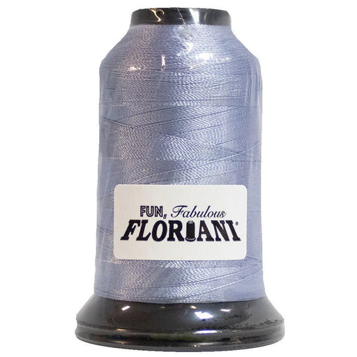 Floriani Polyester Embroidery Thread 1000m/1100yds - Lilac Blue - PF0612