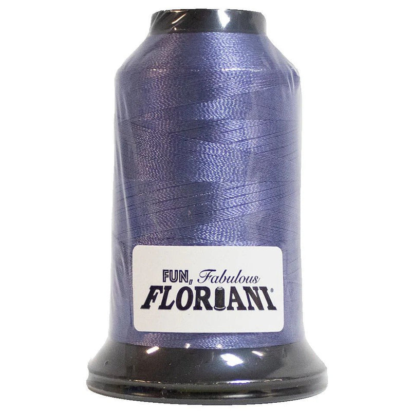 Floriani Polyester Embroidery Thread 1000m/1100yds - Slate Lilac - PF0614