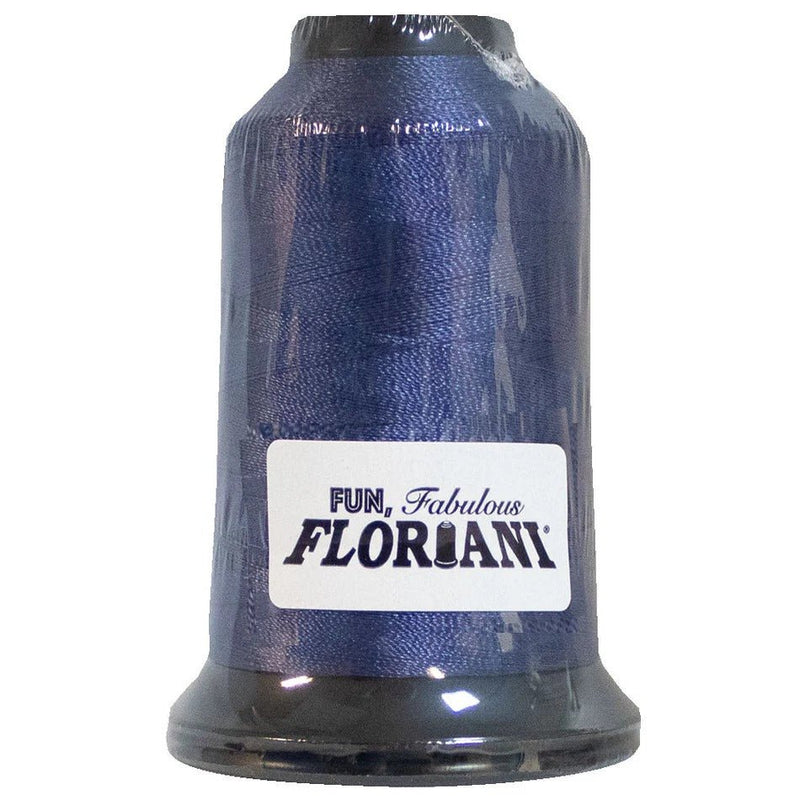 Floriani Polyester Embroidery Thread 1000m/1100yds - Tyrian Blue - PF0616