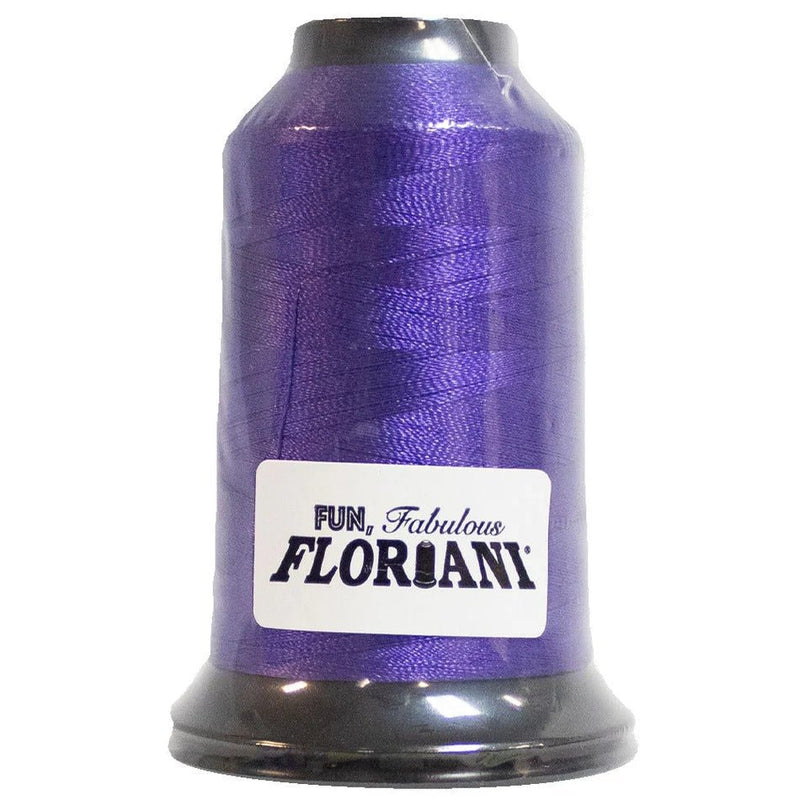 Floriani Polyester Embroidery Thread 1000m/1100yds - Deep Violet - PF0665