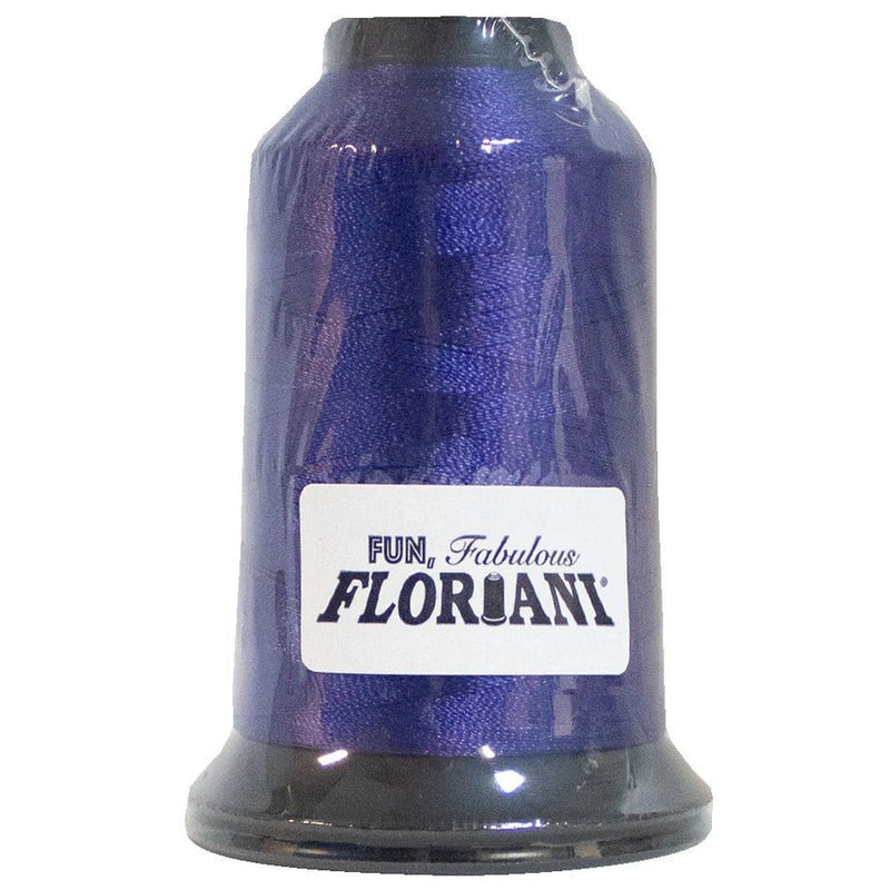 Floriani Polyester Embroidery Thread 1000m/1100yds - Concord Grape - PF0689