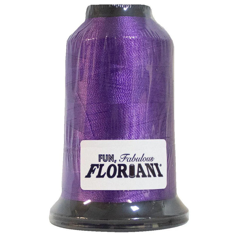Floriani Polyester Embroidery Thread 1000m/1100yds - Viking Purple - PF0694