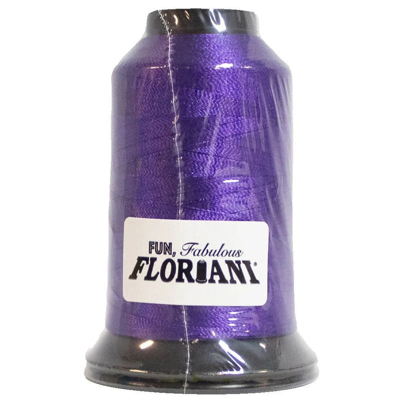 Floriani Polyester Embroidery Thread 1000m/1100yds - Purple Passion - PF0695