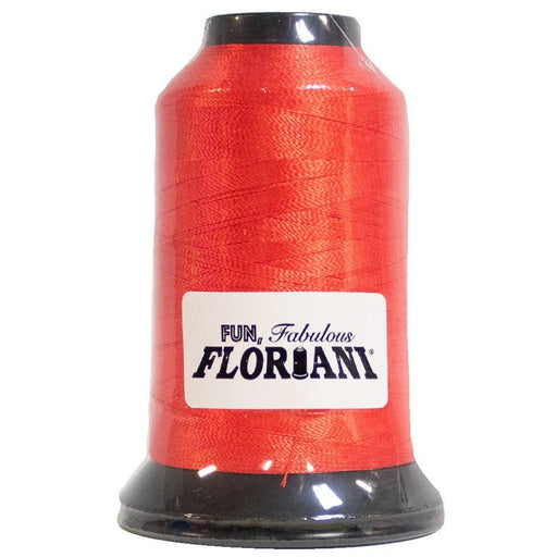 Floriani Polyester Embroidery Thread 1000m/1100yds - Mars Red - PF0700
