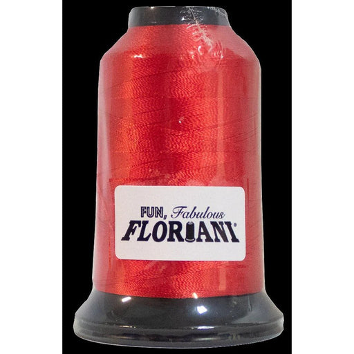 Floriani Polyester Embroidery Thread 1000m/1100yds - Fire Engine Red - PF0702