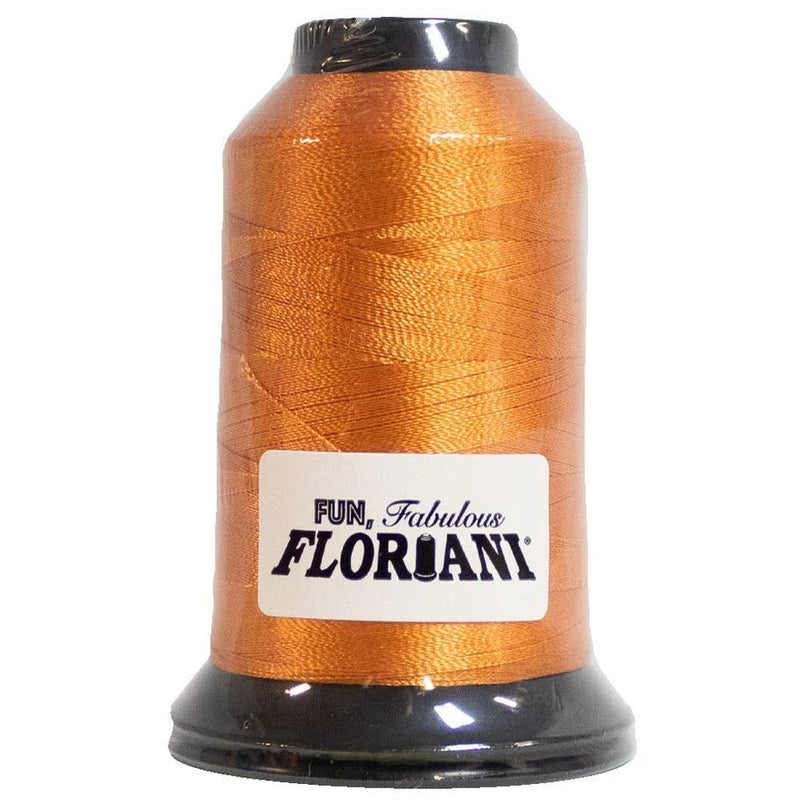 Floriani Polyester Embroidery Thread 1000m/1100yds - Incan Gold - PF0711