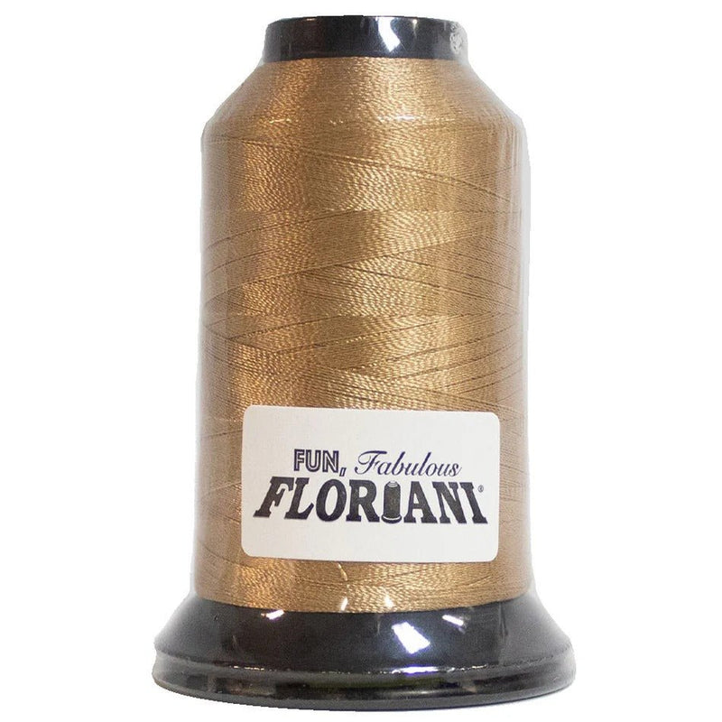 Floriani Polyester Embroidery Thread 1000m/1100yds - Birch - PF0723