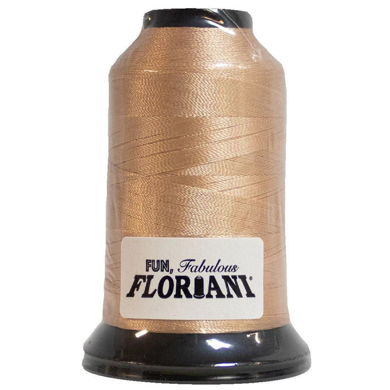 Floriani Polyester Embroidery Thread 1000m/1100yds - Pottery Buff - PF0741