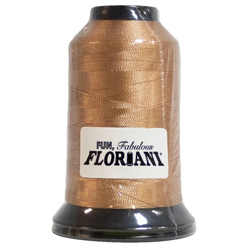 Floriani Polyester Embroidery Thread 1000m/1100yds - Old World Buff - PF0743