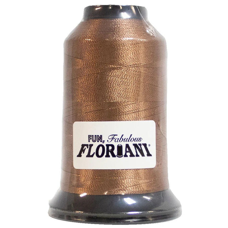 Floriani Polyester Embroidery Thread 1000m/1100yds - Harvest Brown - PF0745