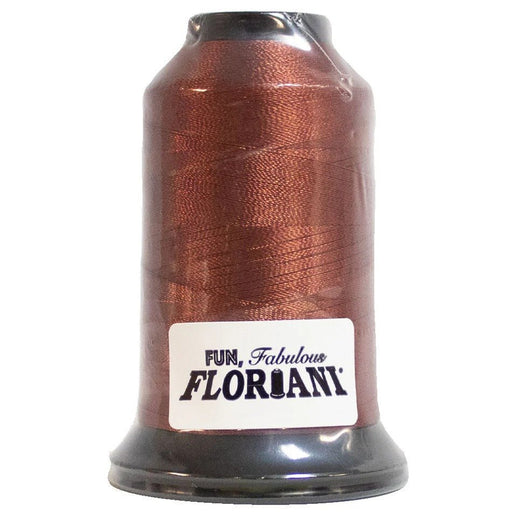 Floriani Polyester Embroidery Thread 1000m/1100yds - Dark Cinnamon - PF0769