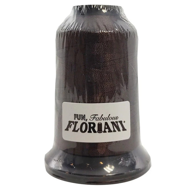 Floriani Polyester Embroidery Thread 1000m/1100yds - Dark Grey - PF0779