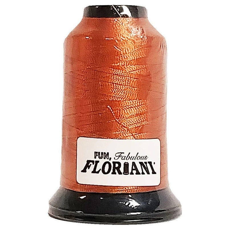 Floriani Polyester Embroidery Thread 1000m/1100yds - Light Sienna - PF0784