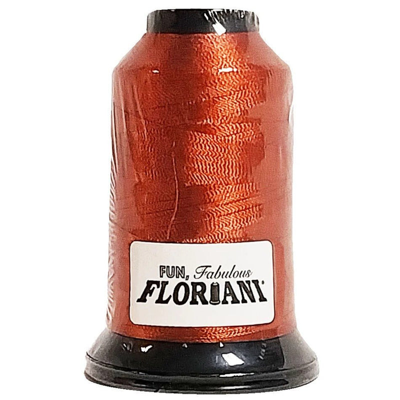 Floriani Polyester Embroidery Thread 1000m/1100yds - Sienna Brown - PF0785