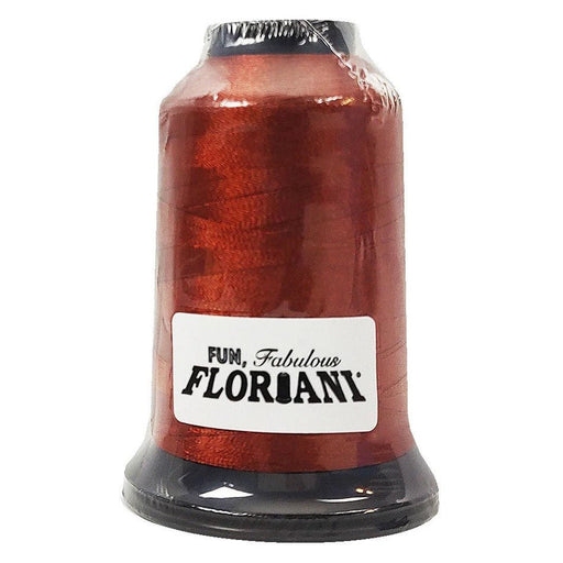Floriani Polyester Embroidery Thread 1000m/1100yds - Berkshire Brick - PF0786
