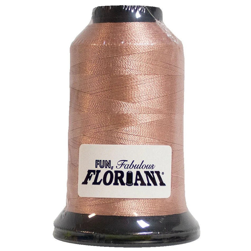Floriani Polyester Embroidery Thread 1000m/1100yds - Shasta Pink - PF0792