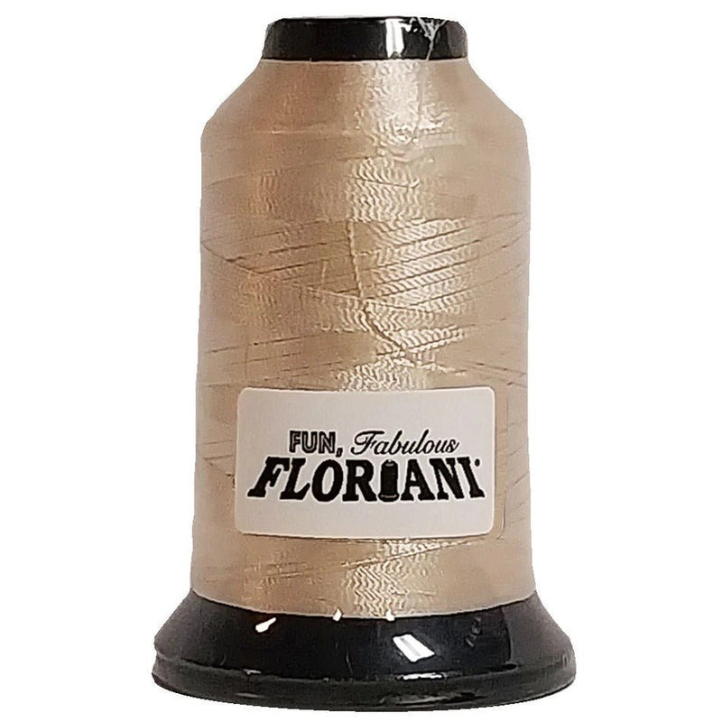 Floriani Polyester Embroidery Thread 1000m/1100yds - Nude Gold - PF0809