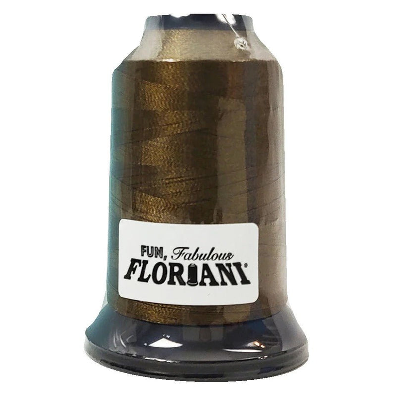 Floriani Polyester Embroidery Thread 1000m/1100yds - Puce Green - PF0846
