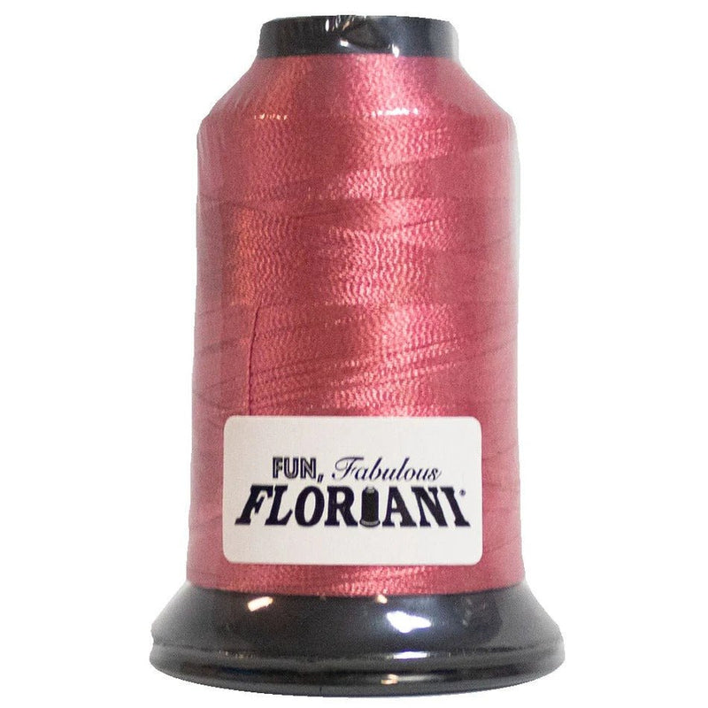 Floriani Polyester Embroidery Thread 1000m/1100yds - Dusty Rose - PF1014