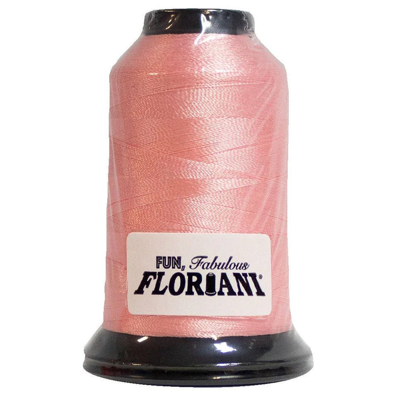 Floriani Polyester Embroidery Thread 1000m/1100yds - Pink Rose - PF1081