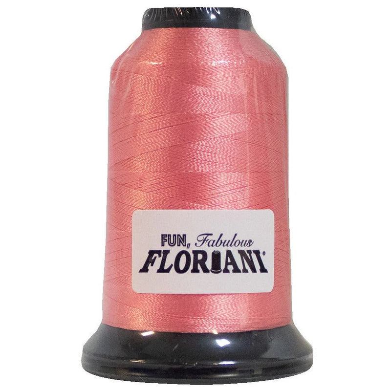 Floriani Polyester Embroidery Thread 1000m/1100yds - Rose Cerise - PF1082