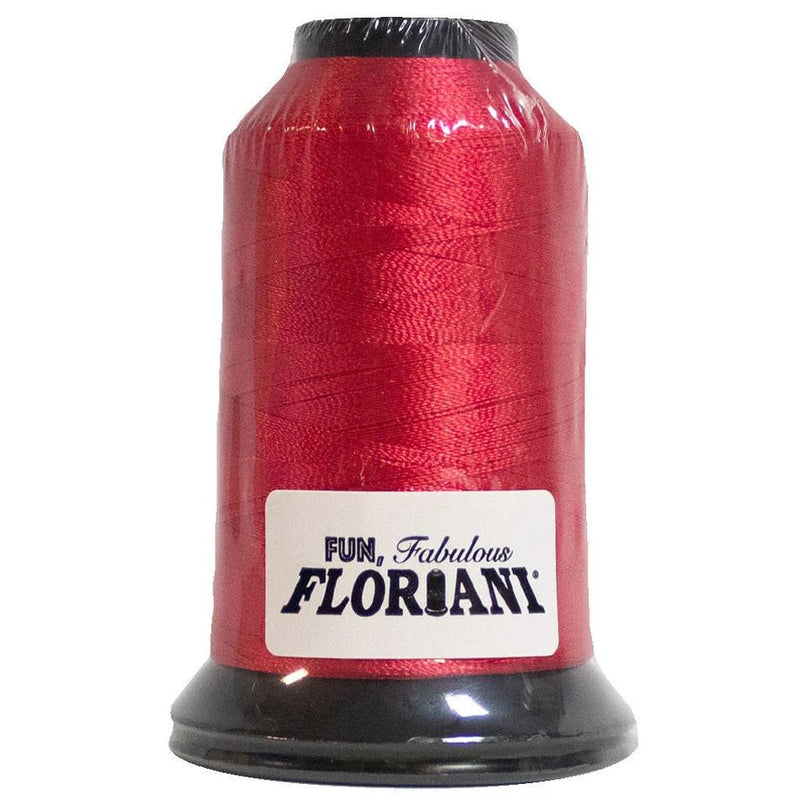 Floriani Polyester Embroidery Thread 1000m/1100yds - Violet Red - PF1085