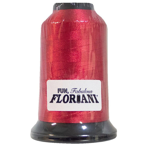 Floriani Polyester Embroidery Thread 1000m/1100yds - Raspberry - PF1086