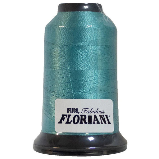Floriani Polyester Embroidery Thread 1000m/1100yds - Aquamarine - PF2042