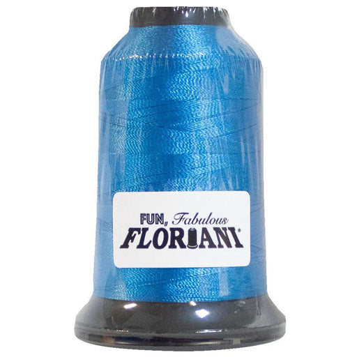 Floriani Polyester Embroidery Thread 1000m/1100yds - Pretty Blue - PF3433