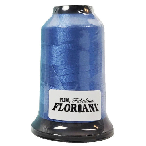 Floriani Polyester Embroidery Thread 1000m/1100yds - Perisian Blue - PF3764
