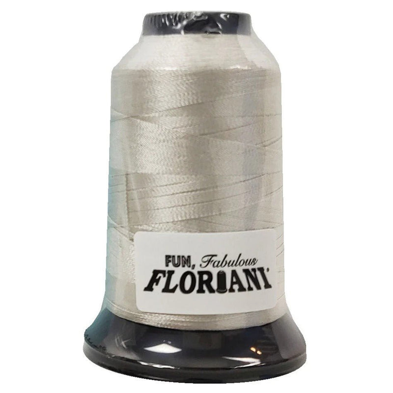 Floriani Polyester Embroidery Thread 1000m/1100yds - Pearl - PF4321