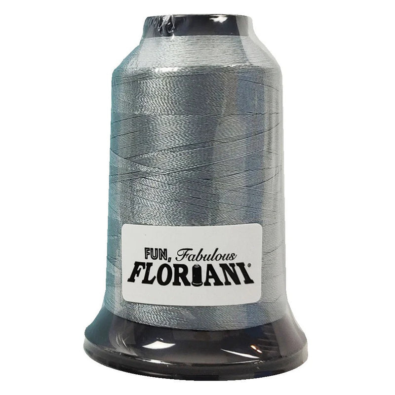 Floriani Polyester Embroidery Thread 1000m/1100yds - Pale Grey - PF4845