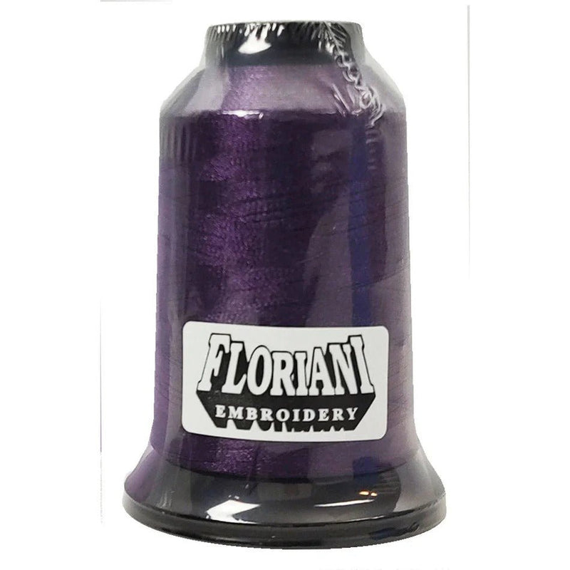 Floriani Polyester Embroidery Thread 1000m/1100yds - Dark Purple - PF6657