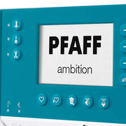 PFAFF Ambition 620 Computerized Sewing Machine front profile view