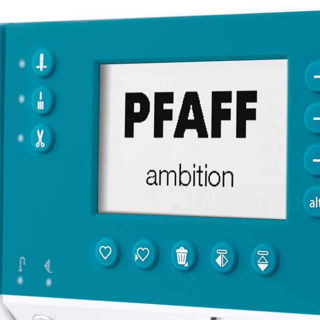PFAFF Ambition 620 Computerized Sewing Machine front profile view