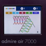 PFAFF admire air 7000 Coverlock Machine – One - Touch Air Threading