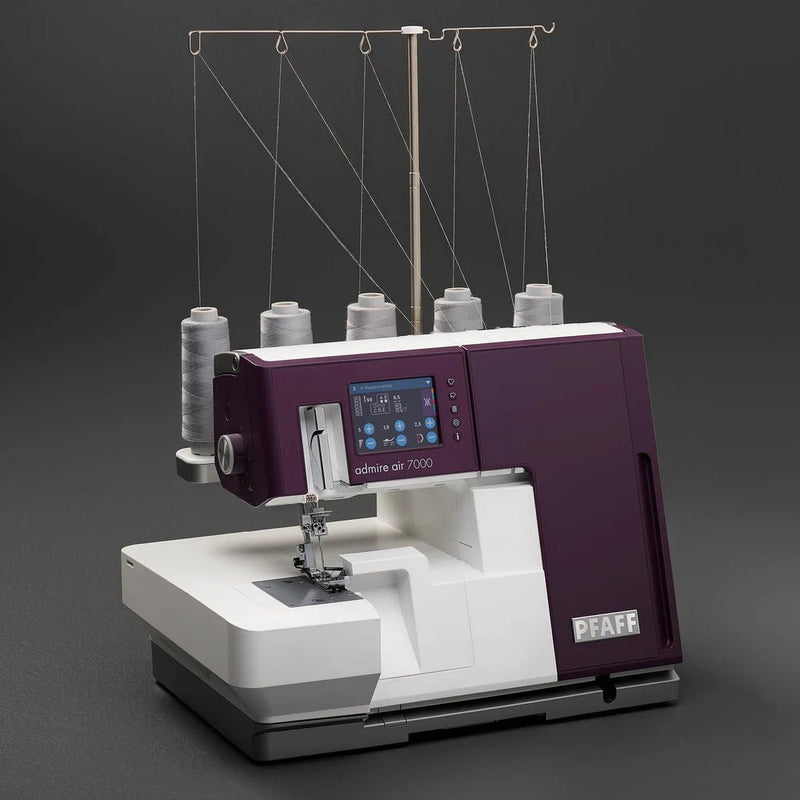PFAFF admire air 7000 Coverlock Machine – One - Touch Air Threading